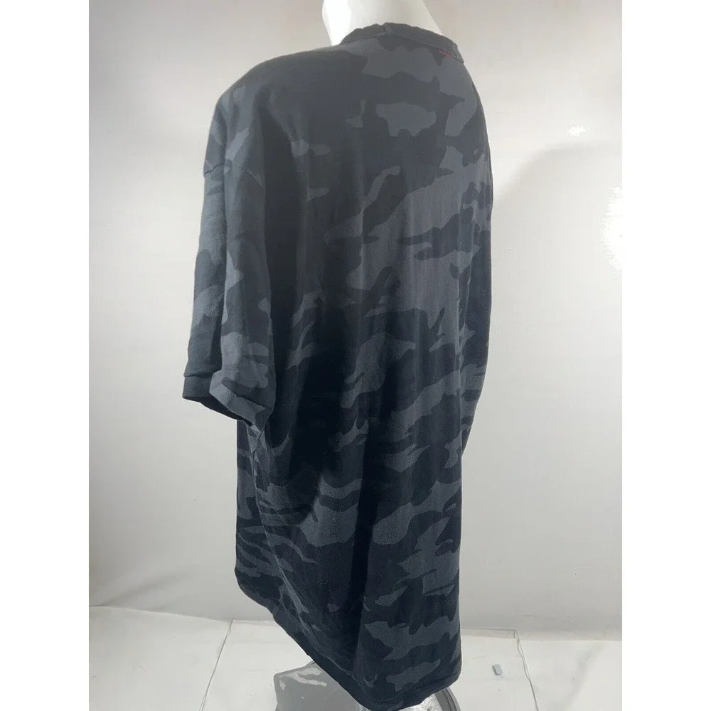Champion Vintage Mens T-Shirt Large Urban Camouflage Short Sleeve Cotton - Picture 4 of 12